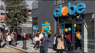 Tv Klan  “Globe” në zemër të qytetit të Korçës oferta të shumta për 5 ditë [upl. by Edmondo]