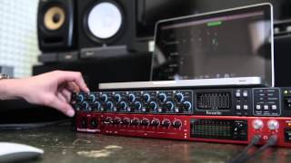 Focusrite  Getting Started with Clarett 8Pre  Video 5  Expanding via ADAT [upl. by Blair881]