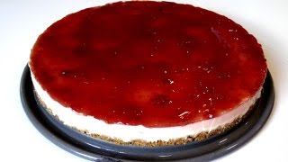 TARTA DE QUESO PHILADELPHIA SIN HORNO CHEESECAKE  Receta 21 [upl. by Ferrick214]