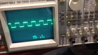 Iwatsu SS7606 Oscilloscope Now Working  Happy End [upl. by Bowlds]