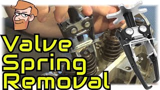 How to Remove Valve Springs Overhead Valve Removal Tool • Cars Simplified [upl. by Niliac181]