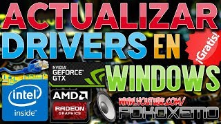 Descargar y Actualizar Drivers en Windows XP78110 Antes o Despues de Formatear Nuestro Equipo [upl. by Cimah249]