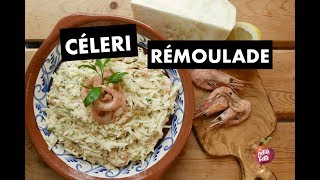 CELERI REMOULADE AUX CREVETTES NORDIQUES 🦐 Salade La petite bette [upl. by Elagiba]