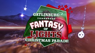 Fantasy of Lights Gatlinburg Christmas Parade 2021 [upl. by Ititrefen]