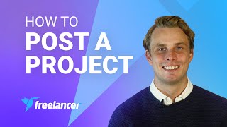 How To Post A Project on Freelancer [upl. by Kobylak]