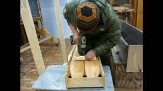 Making Our Custom Birch Skis [upl. by Klemens]