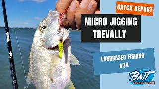 Land Based Fishing 34  Micro Jigging Trevally [upl. by Deys]