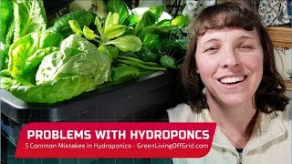 Problems in Hydroponics  Avoiding 5 Common Mistakes [upl. by Buote]