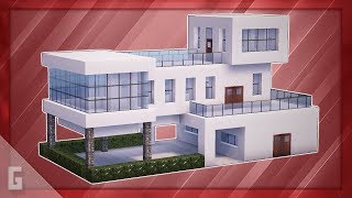 Minecraft How to Build a Futuristic Modern House 38 [upl. by Gulgee]