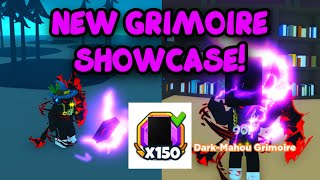 New INSANE MYTHICAL GRIMOIRE Showcase  Anime Punching Simulator Roblox [upl. by Edme907]