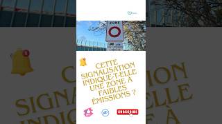 Signalisation  zone faibles émissions stationnement ou arrêt interdit [upl. by Moss]