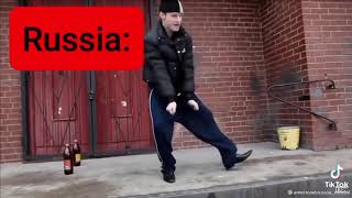 Moskau Moscow America vs Russia TikTok Compilation [upl. by Reta]