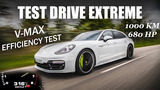 EXTREME InEfficiency  Porsche Panamera Turbo S EHybrid  Test Drive [upl. by Ailgna928]