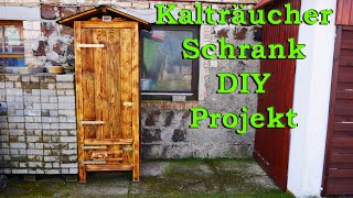 Kalträucherschrank DIY Projekt YBBQ [upl. by Lletnom]