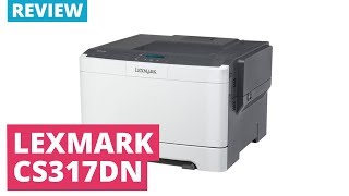 Printerland Review Lexmark CS317dn A4 Colour Laser Printer [upl. by Whitehurst]