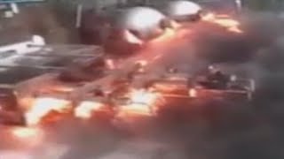 LiveLeak  Chemical Plant Explosion In China [upl. by Hafirahs]