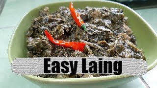 How to Cook Easy Laing Recipe [upl. by Kee288]