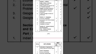 SEBA Class 10 Social Science Half yearly exam Complete syllabus 2024SEBA SCERT ncert class10seba [upl. by Adnar]