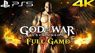 God of War Ascension PS5  Gameplay Walkthrough FULL GAME 4K 60FPS No Commentary [upl. by Deland191]