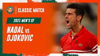 Djokovic vs Nadal 2021 Mens semifinal  RolandGarros Classic Match [upl. by Pine]