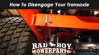 How to Disengage Your Transaxle [upl. by Trinatte]