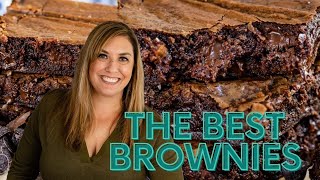 The BEST BROWNIE RECIPE Brown Butter Brownies [upl. by Pretrice]