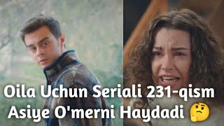 Oila uchun seriali  Asiye Omerni haydadi  240qism [upl. by Isolda]