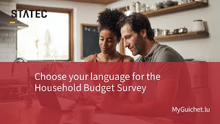 How do I choose my language for the Household Budget Survey [upl. by Bryan]