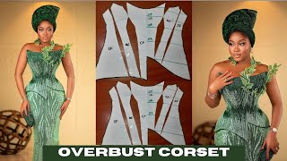 HOW TO DRAFT VEEKEE JAMES OVERBUST CORSET AT SHARONS WEDDING [upl. by Renner]