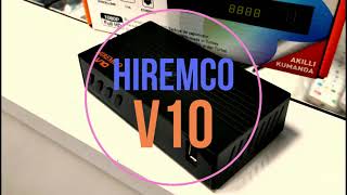 Hiremco V10 Full HD Uydu Alıcısı Kutu Açılımı [upl. by Etnom]