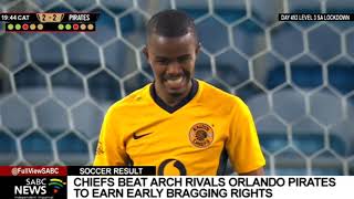 Carling Black Label Cup I Chiefs beat Pirates by four goals to three [upl. by Donal179]