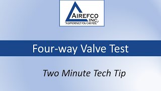 4 way valve test [upl. by Eppie]