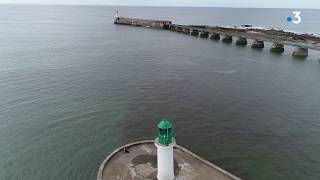 Vendée  La ville des SablesdOlonne vue du ciel  DRONE [upl. by Iot162]