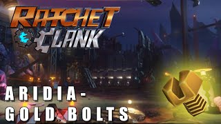 Ratchet And Clank PS4 Gold Bolts  Aridia  Glitch [upl. by Ymarej]