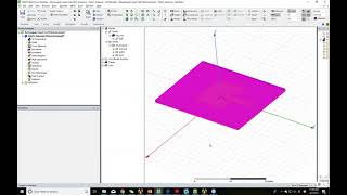 Design Rectangular Patch Antenna using HFSS Part  1 [upl. by Annaert672]