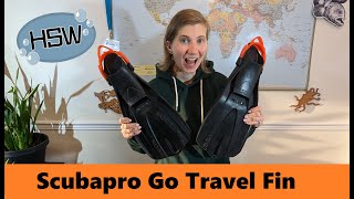 Scubapro Go Travel Fin Review [upl. by Zadoc]