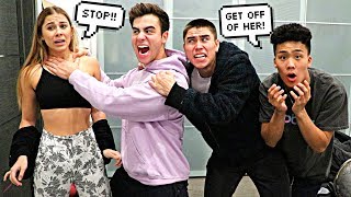 ABUSIVE BOYFRIEND PRANK ON BEST FRIENDS [upl. by Nylesoy]