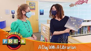 A Day With A Childrens Librarian  Virtual Field Trip  KidVision Mission amp PreK [upl. by Edlin]