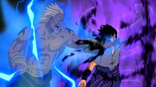 sasuke attacks the kage summit  Raikage vs Sasuke at 5 Kage summit [upl. by Eilrebmik]