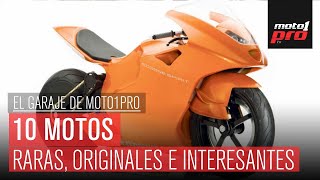 10 MOTOS Raras originales e interesantes [upl. by Aime]