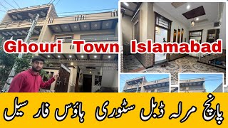 5 Marla double story house for sale in Ghauri town Islamabad reasonable price  house for sale [upl. by Aggi]