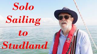 Single handed sailing to Studland Bay [upl. by Yntruoc]