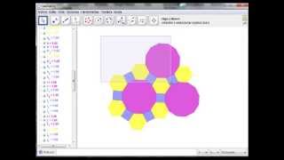 Teselado semiregular con GeoGebra [upl. by Nospmoht]