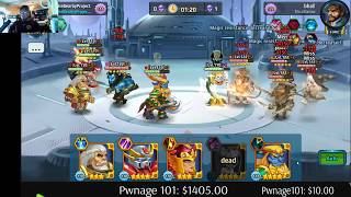 The Best Arena Team BAHA Battle Arena Heroes Adventure [upl. by Akila]