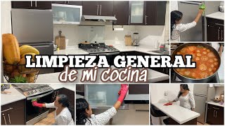 LIMPIEZA DE MI COCINA PARA COMENZAR LA SEMANA 💪🏼 COCINANDO ALBONDIGAS 🥘 DANDO AMOR A MI HOGAR ❤️ [upl. by Idok]