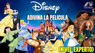 ADIVINA LAS PELÍCULAS DE DISNEY ESCUCHANDO LA CANCION  NIVEL EXPERTO  CatFIlm [upl. by Gena365]