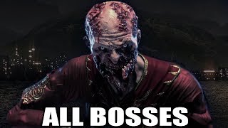 Dying Light The Following Enhanced Edition  All Bosses With Cutscenes HD [upl. by Otha]