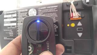 Garage Door Opener  Universal Remote  Easy How to Program [upl. by Anilam925]