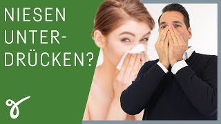 Ist Niesen unterdrücken ungesund  Gerne Gesund [upl. by Webb61]