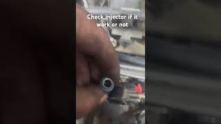 How to check injector if work or not [upl. by Tteirrah]